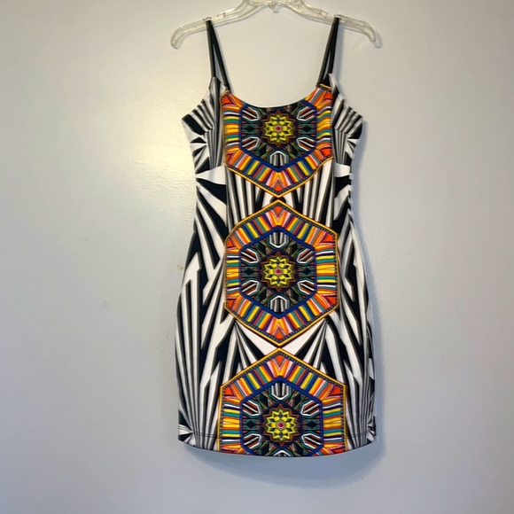 Stiletto’s Colorful Adjustable Spaghetti Strap Dress - Picture 8 of 8